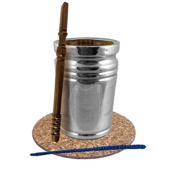 Palo Santo Mate Becher + Bombilla - Mate Tee Kaufen MateMundo.de