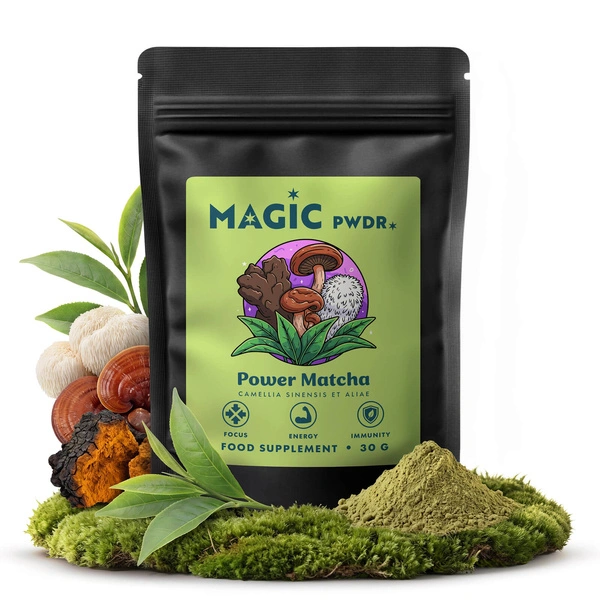 Magic Pwdr Power Matcha Pilzmischung