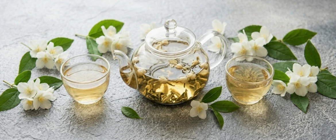 Grüner Jasmintee – ein aromatischer Aufguss in der Tasse