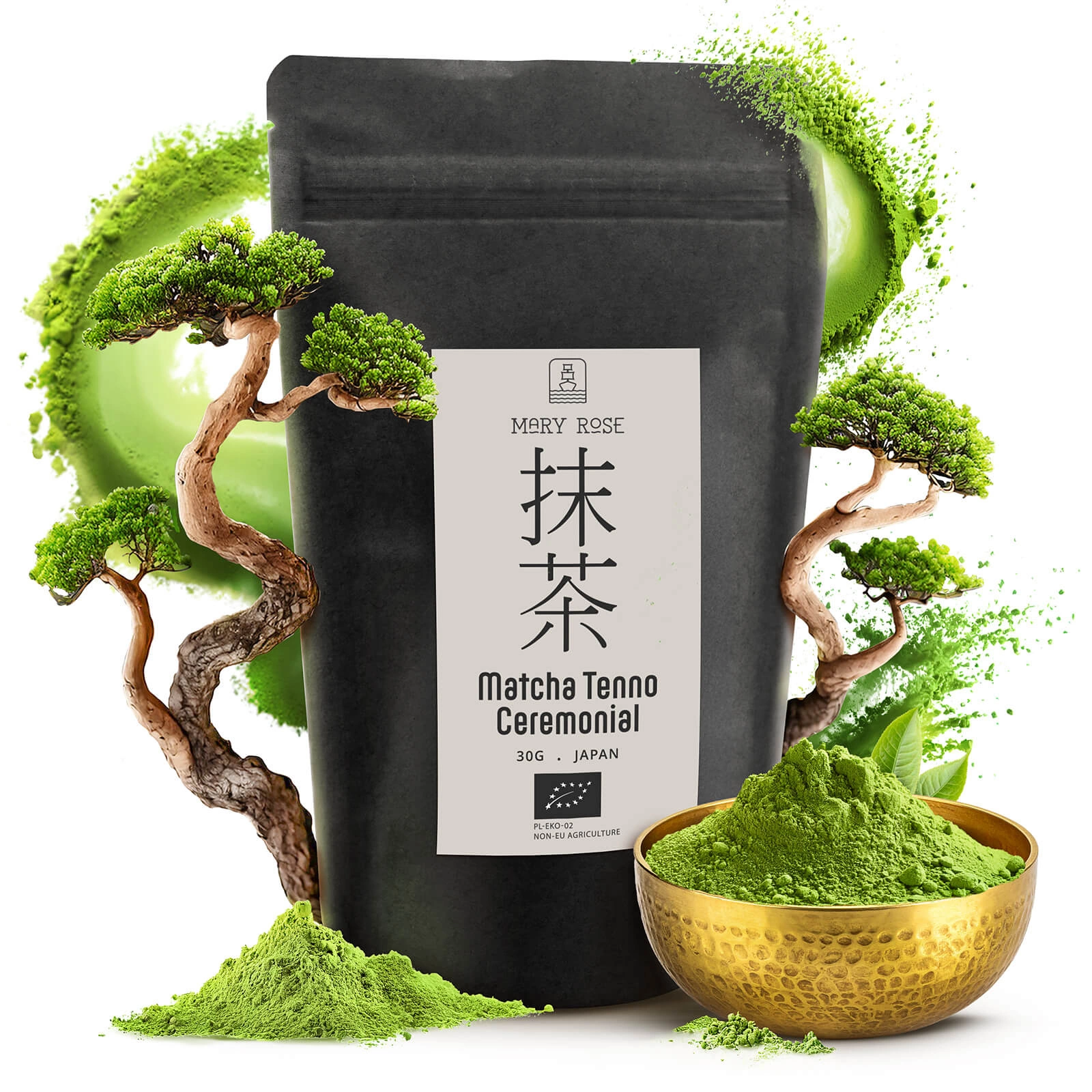 Mary Rose Matcha Tenno BIO ceremonial