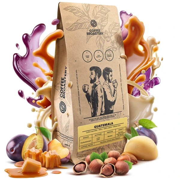 Bro Coffee Roastery Guatemala Peña Roja – Spezialitätenkaffee mit Noten von Pflaumen, Karamell und Nüssen.
