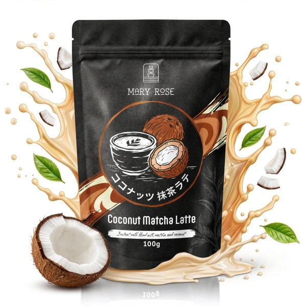 Mary Rose Coconut Matcha Latte – Matcha mit Kokosmilch.