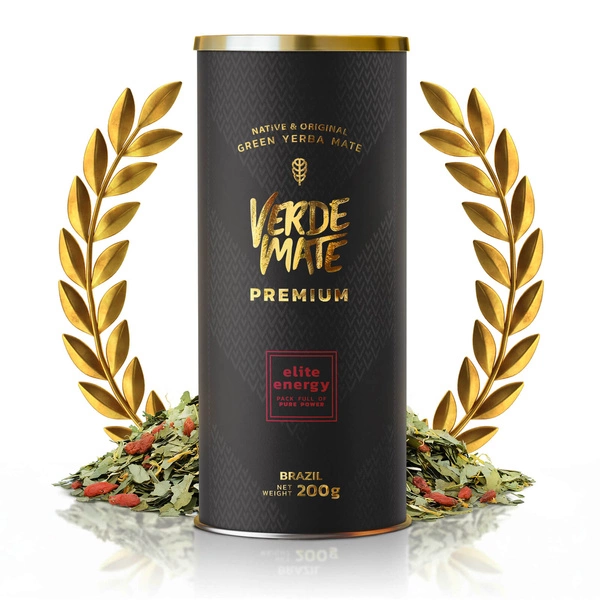 Belebende Mate Tee Verde Mate Green Premium Elite Energy