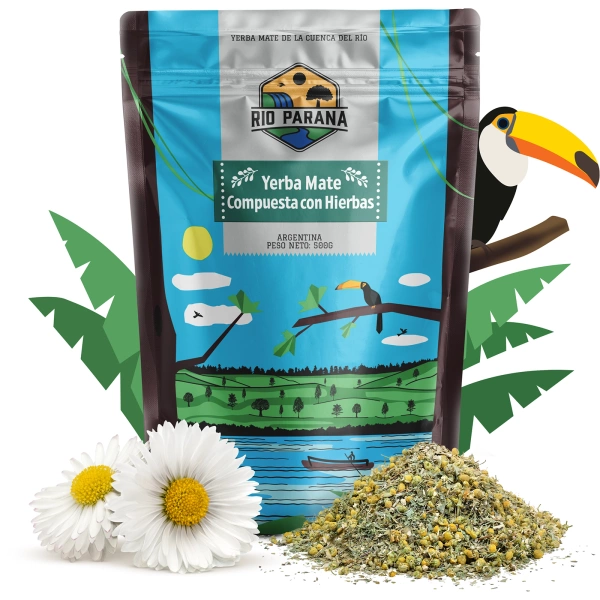 Rio Parana Compuesta con Hierbas – Yerba Mate mit Zitronenverbene