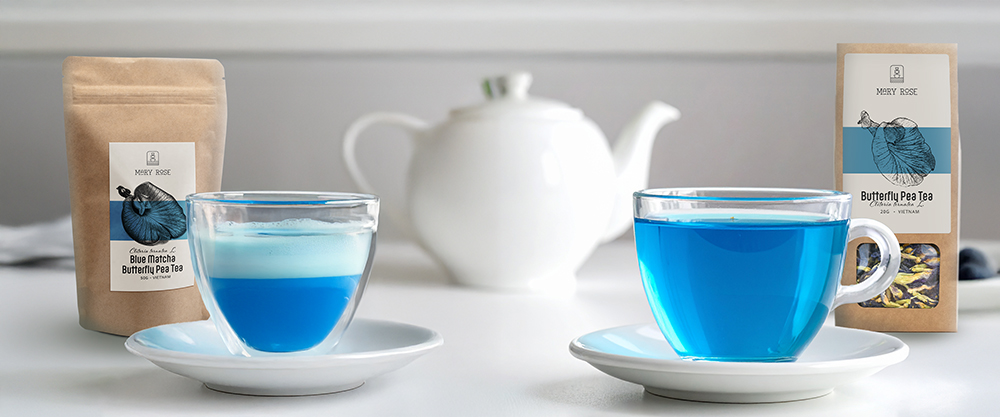 Mary Rose – Tee aus Clitoria Ternatea-Blüten