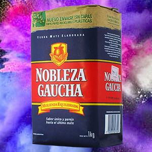 Mate Tee aus Argentinien Nobleza Gaucha Elaborada (mit Stöckchen)