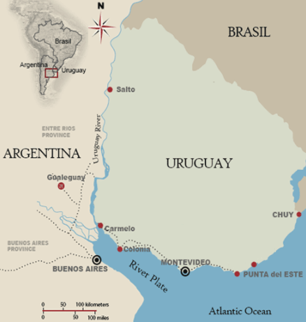 Argentinien und Uruguay. Zwei Länder, zwei Traditionen von Mate Tee.
