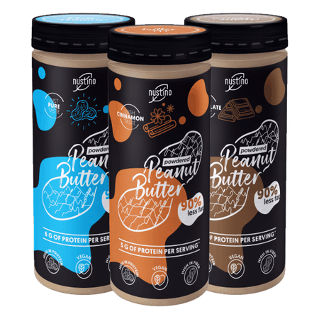 Erdnussbutter-Pulver-Set 3x200g
