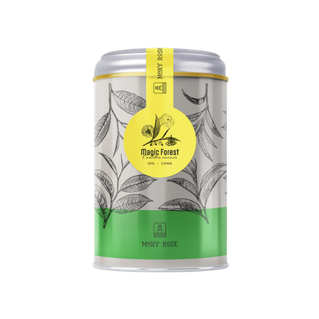 Mary Rose - Schwarzer Tee Magic Forest in Dose - 50 g