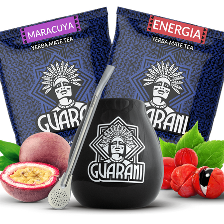 Spar-Set Yerba Mate LARGE CALABASH bombilla 