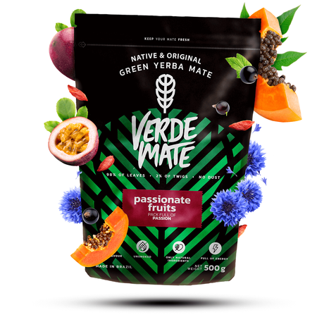 Verde Mate Green Passionate Fruits 0,5 kg