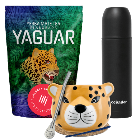 Yerba Mate Yaguar Starterset 500g Yerbomos