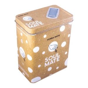 Yerbera – Metalldose + Soul Mate Orgánica Guayusa 0,5 kg