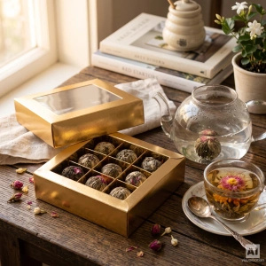 Mary Rose – Tee-Geschenkbox – Set mit Erblühtee (9 Stück)