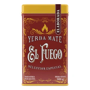 Yerbera – Metalldose + El Fuego Elaborada 0,5 kg