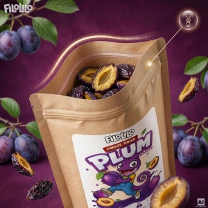 FiloLilo – Gefriergetrocknete Pflaumen (Hälften) 20 g