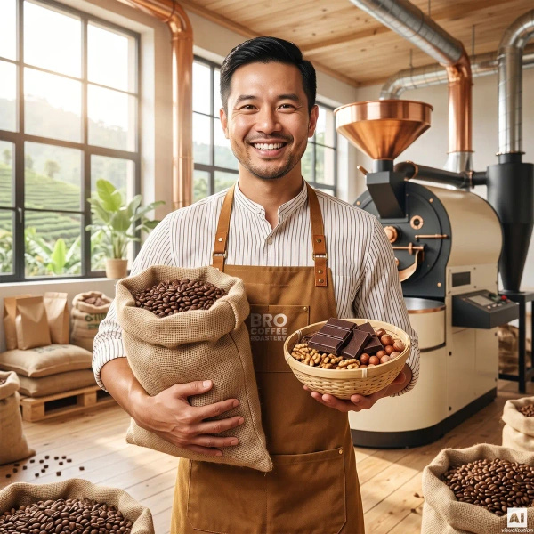 Bro Coffee Roastery – Bohnenkaffee Pure Crema 400 g