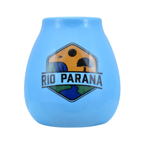 Mate Tee Set Rio Parana 500g 0,5kg Yerbomos XL + Kalebasse + Bombilla