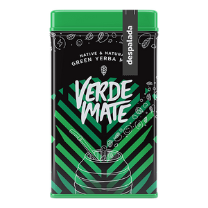 Yerbera – Metalldose + Verde Mate Green Despalada 0,5 kg
