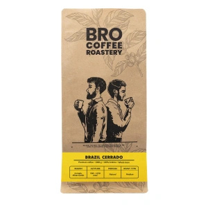 Set für Pumpkin Spice Latte: Kaffee Bro Coffee Roastery Brazil Cerrado 1kg + Pumpkin Spice Latte Mix 100g