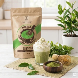 Mary Rose – Chinesischer Grüner Tee Matcha Premium 100 g
