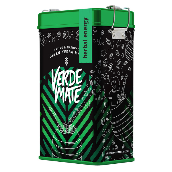 Yerbera – Metalldose + Verde Mate Green Herbal Energy 0,5 kg