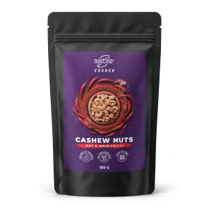 Nustino Crunch – Geröstete Cashewkerne – Hot & Bold Chilli 100 g