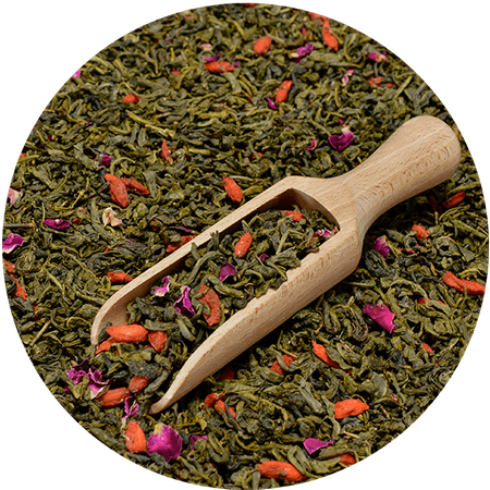 Mary Rose - Grüner Tee Strawberry Fields in Dose - 50 g
