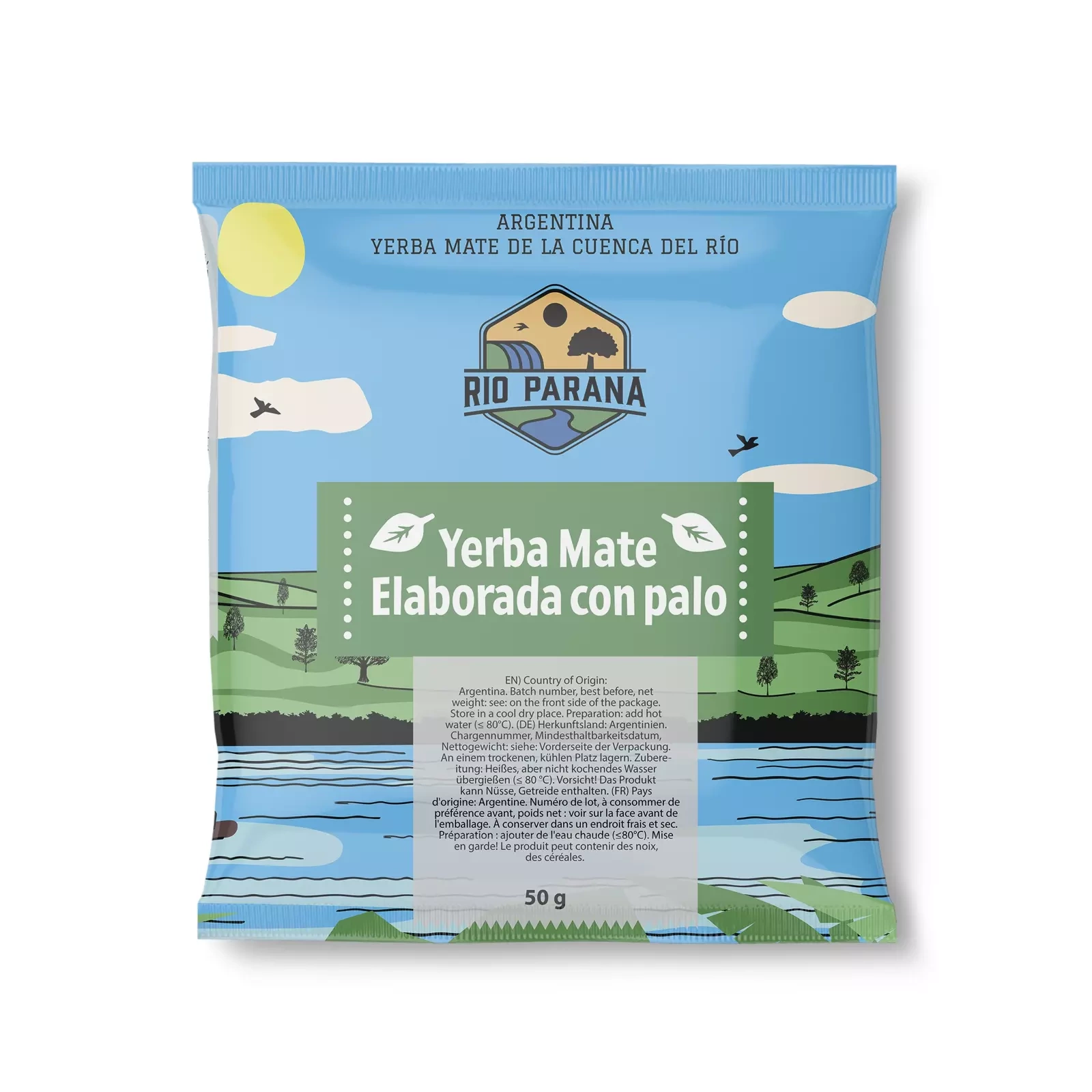 Rio Parana Elaborada con Palo – packaging