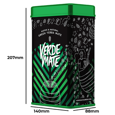 Yerba Mate Verde Mate Green Guayusa Jazmín 0.5kg in Dose