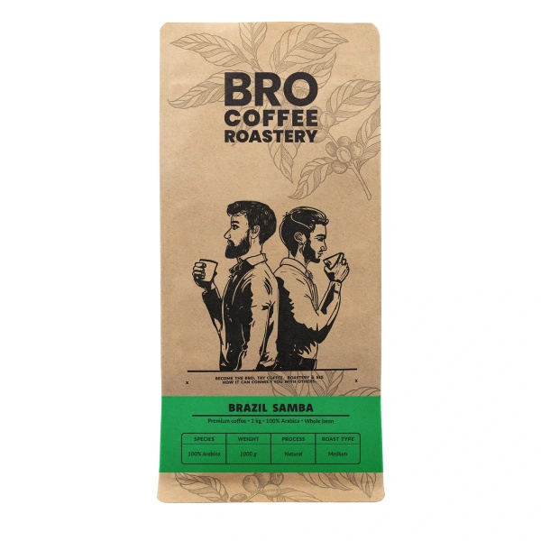 Set Bro Coffee Roastery Brazil Guaxupe + Brazil Samba 2x1kg (2kg)