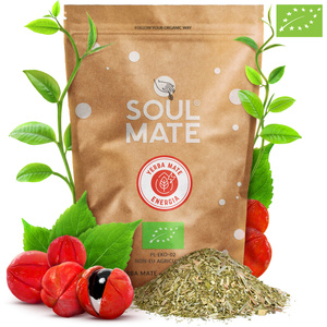 Mate Tee Set für Zwei: Soul Mate 2x500g + 2x Kalebasse + 2x Bombilla
