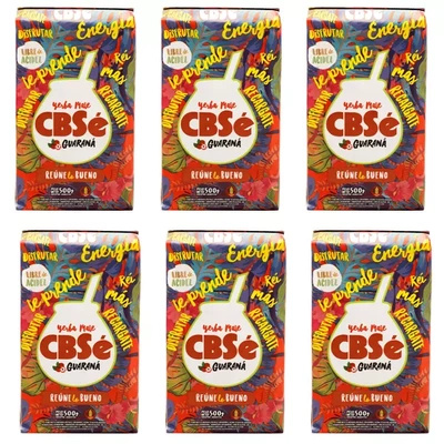 Mate Tee CBSe Energia mit Guarana 6x500g (3kg)