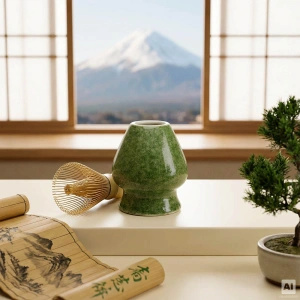 Geschenkset für bunten Matcha Latte: Matcha + White Matcha + Zubehör