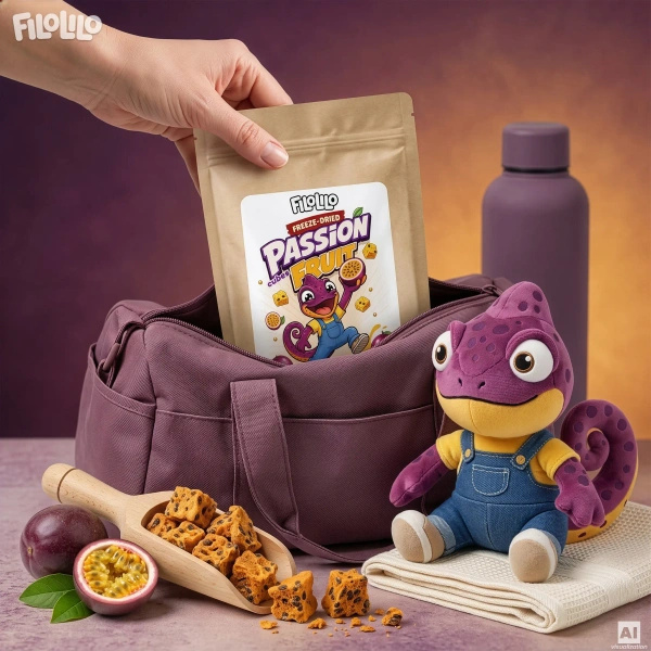 FiloLilo – Gefriergetrocknete Maracuja (Würfel) 20 g