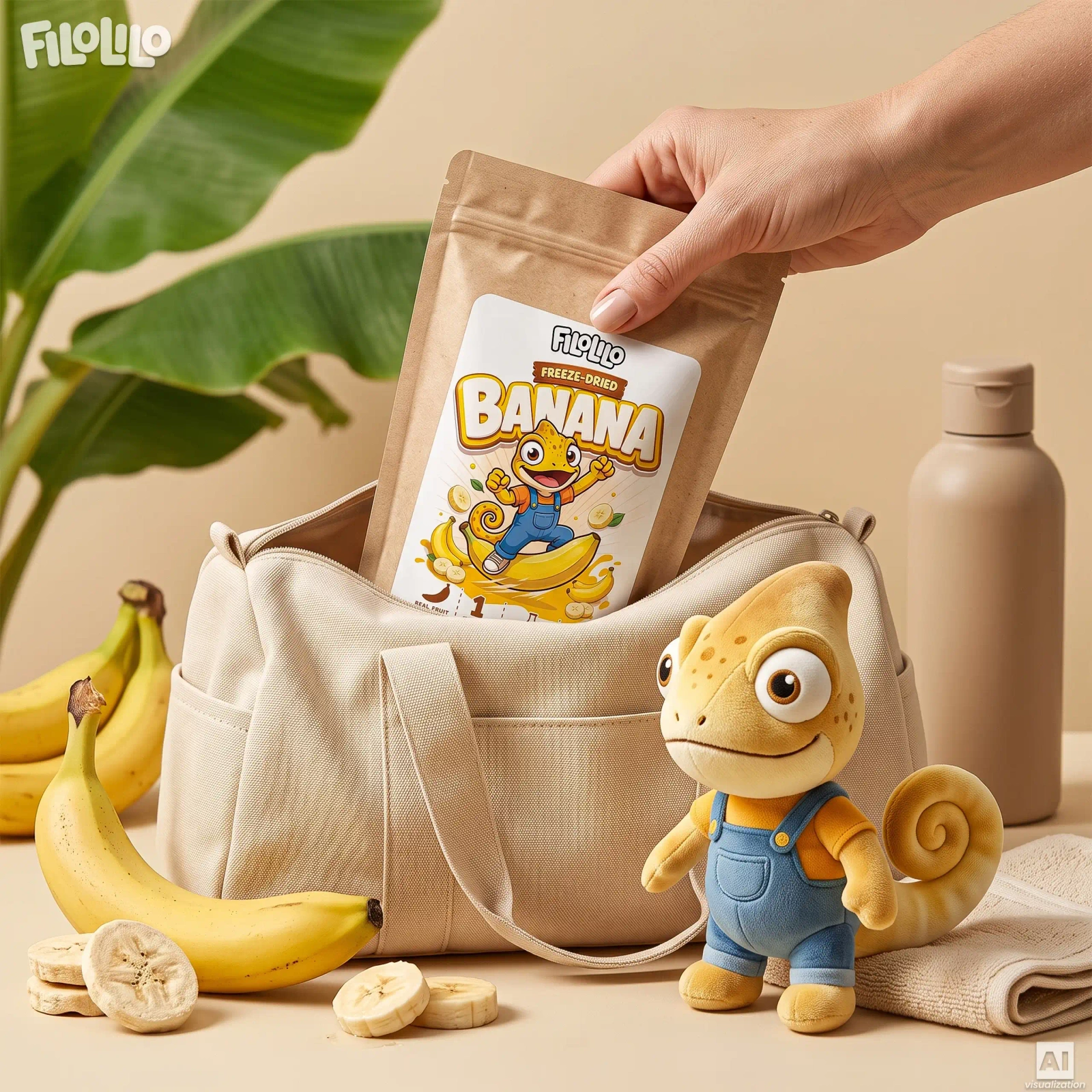 Gefriergetrocknete Banane von FiloLilo