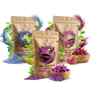 Set farbiger Matchas: Blue Matcha + Pink Matcha + Purple Matcha