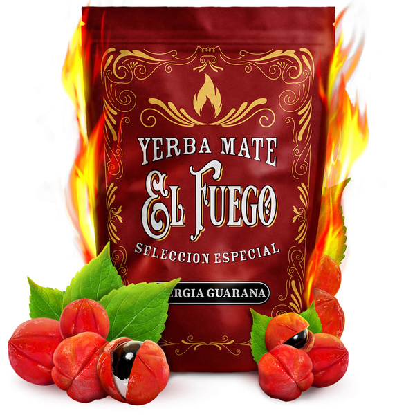 Mate Tee Winter Starter Set El Fuego Energia 500g + Zubehör