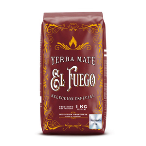 Mate Tee Set: El Fuego Elaborada 1kg + Kalebasse + Bombilla