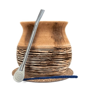 Mate Tee Zubehörset Mate Becher + Bombilla 19cm