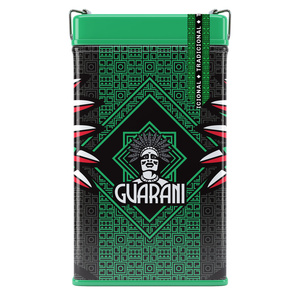 Yerbera – Metalldose + Guarani Elaborada con Palo Tradicional 0,5 kg