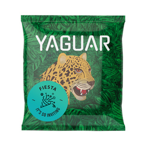 Weihnachtliches Mate-Tee-Geschenkset: Proben 10x50g + Samba Kalebasse und Bombilla