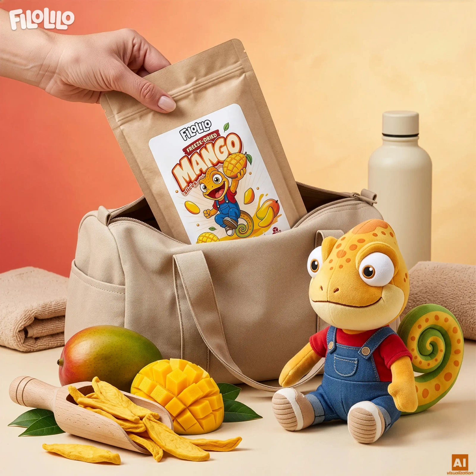 Verwendungsmöglichkeiten für gefriergetrocknete FiloLilo Mango