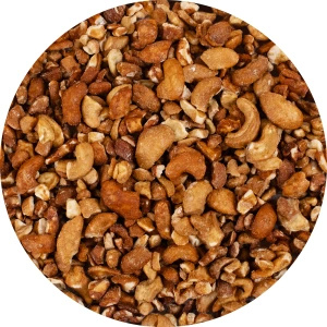 Nustino Crunch – Geröstete Cashewkerne – Spring Green Onion 100 g