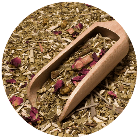 Yerbera – Metalldose + Yaguar Frutas del Huerto 0,5 kg