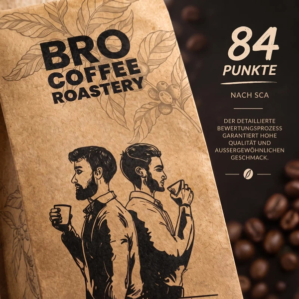 Bro Coffee Roastery – Bohnenkaffee Brazil Samba Premium 1 kg