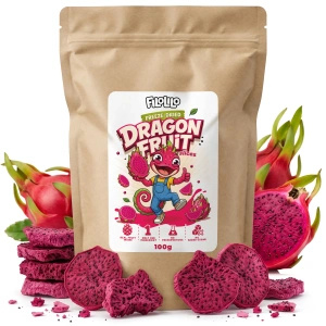 FiloLilo – Gefriergetrocknete Drachenfrucht (Scheiben) 100 g