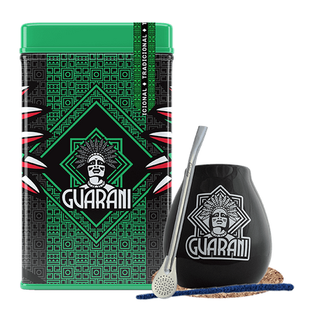 Set Yerbera Guarani Elaborada Tradicional 0.5kg