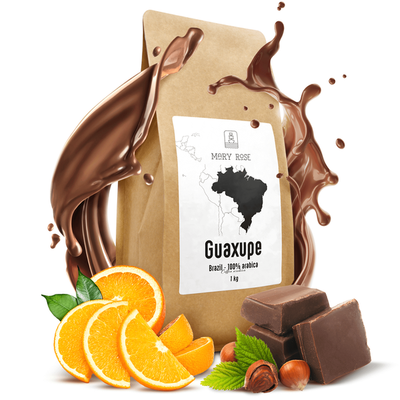 Mary Rose - Bohnenkaffee Brazil Guaxupe premium 1 kg