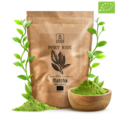 Mary Rose – Japanischer Grüner Tee Matcha (BIO) 1 kg